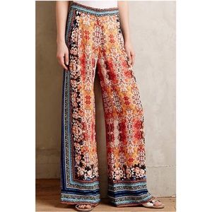 Anthropologie Ranna Gill Samarie wide leg pants