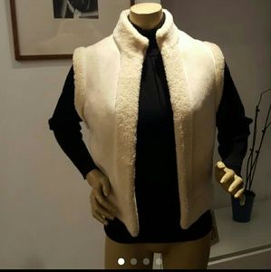 Michael Kors Genuine Shearling Vest