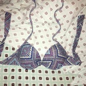 multicolored PacSun bikini