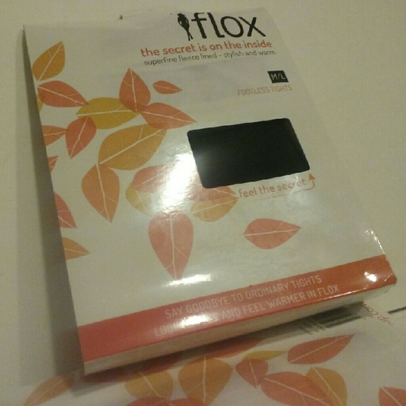 2/$15 Genuine Flox seamless blk lined legging M/L - Picture 2 of 4