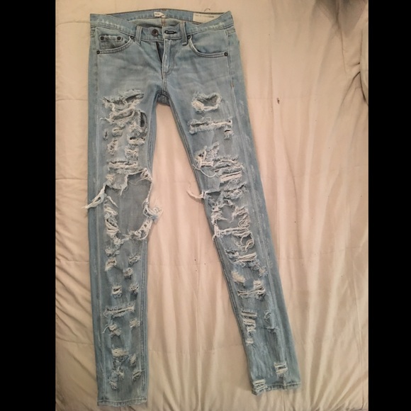 Rag and bone Dre boyfriend jeans 23 NWOT