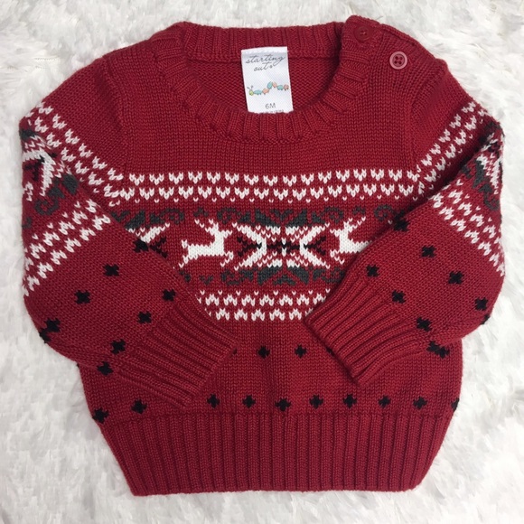 baby boy holiday sweater