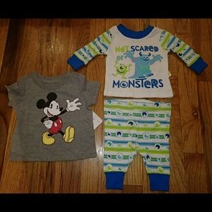 Disney Baby Clothing 0-3 Months - Set of 2 - NWT