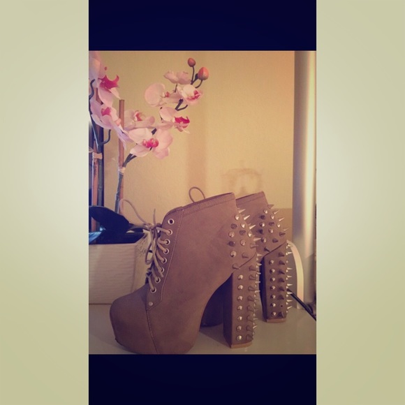 Lace up heels