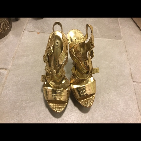 Gold Baker Shoes