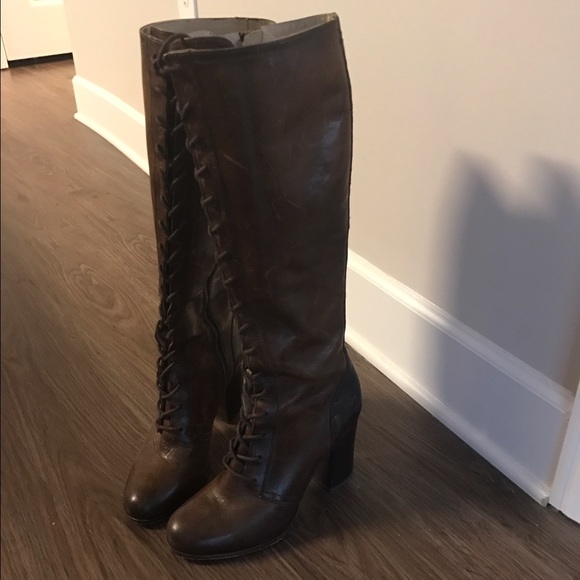 Frye Parker Tall Boot Lace Up