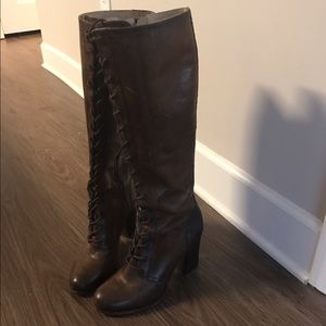 Frye Parker Tall Boot Lace Up