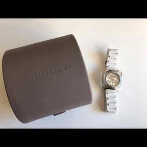 BCBG Women's BG8229 Elite Sports Watch - White