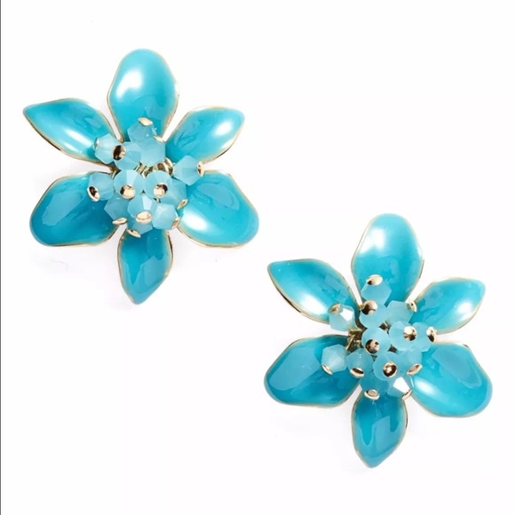 Kate Spade Lovely Lillies Stud Earrings - Picture 2 of 4