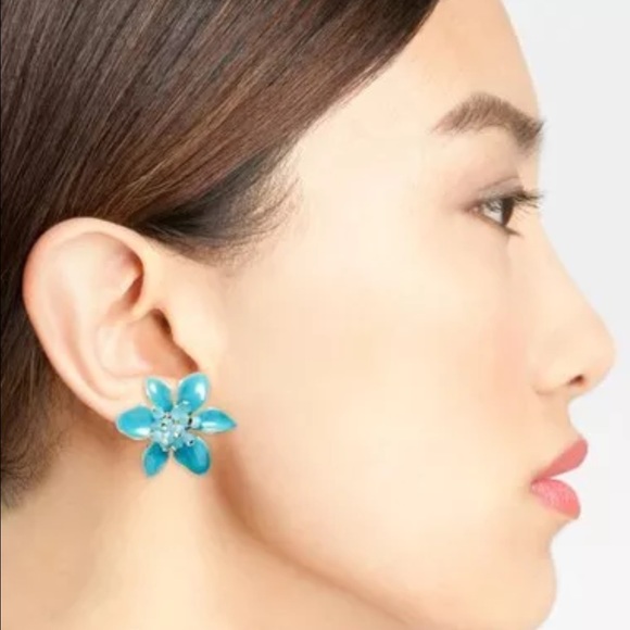 Kate Spade Lovely Lillies Stud Earrings - Picture 3 of 4