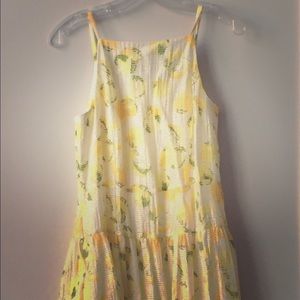 Yellow and green Ann Taylor sundress