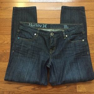 Hurley Cropped Jeans Sz 29