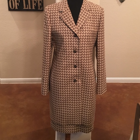 Talbots wool blazer/jacket with matching skirt
