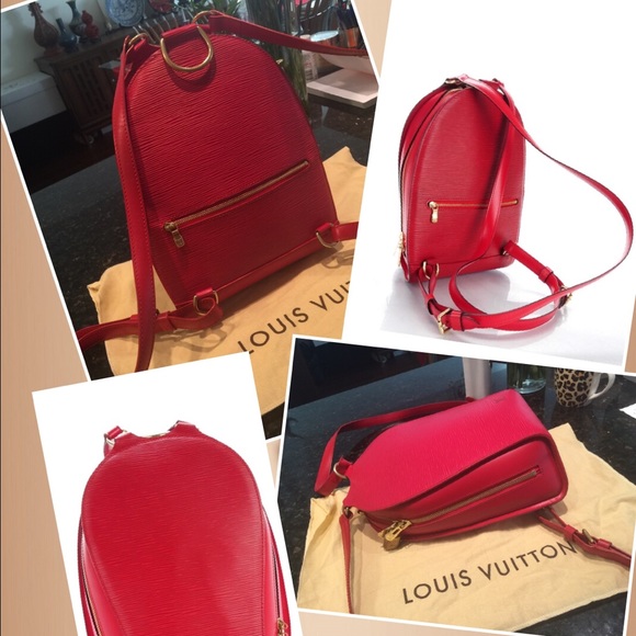 π«SOLDπ«πHPπLOUIS VUITTON Epi Mabillon Backpack - Picture 2 of 4