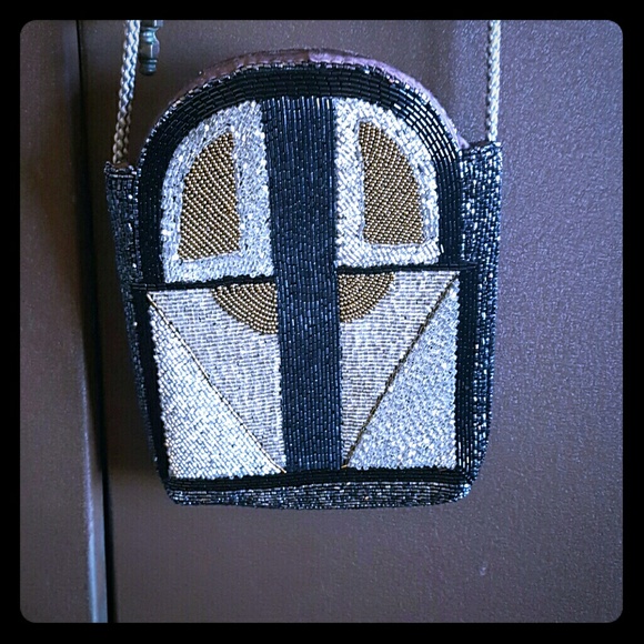 Cute Beaded Pouch