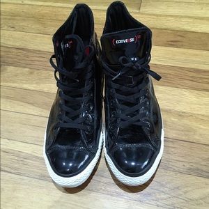 converse (red) all star high top