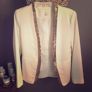 Gold & Cream Blazer
