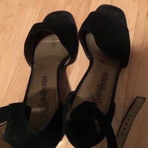 Yves Saint Laurent evening heels