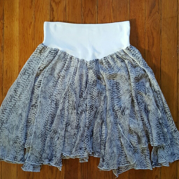 Free people intimately semi sheer skirt