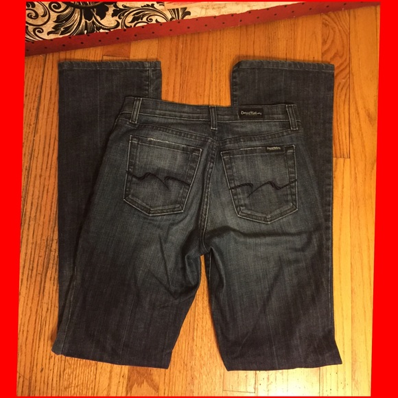 SZ 4-DAVID KAHN BOOTCUT JEANS-33" INSEAM - Picture 2 of 4