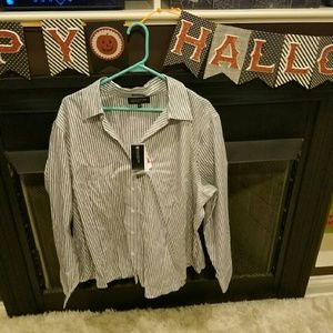 Womens plus-size button up top