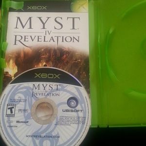 Myst IV Revelation for xbox original