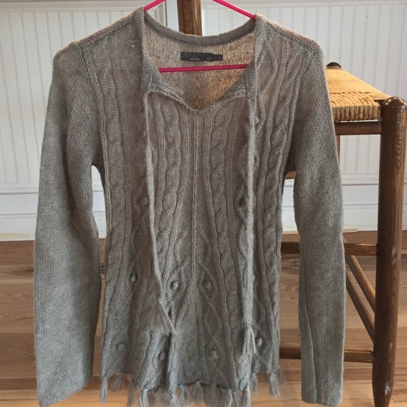 Prana grey sweater