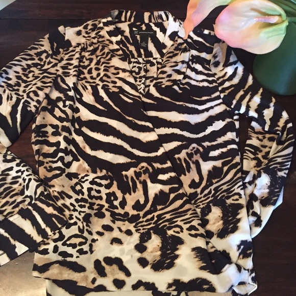 Animal Print Top