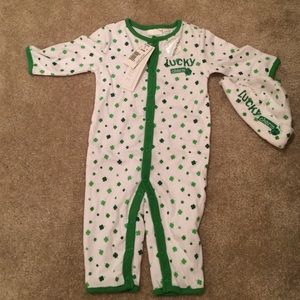 Lucky Charm jumpsuit with hat