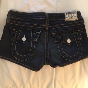 True Religion Jean Shorts