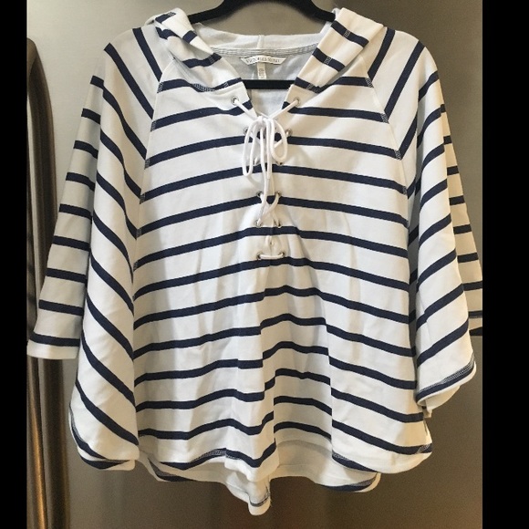 NWOT Victoria's Secret Striped Cover Up