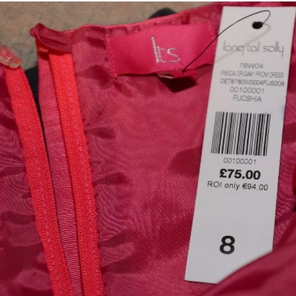 NWT Long tall Sally formal pink dress - Picture 4 of 4