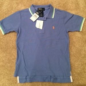 Boys blue Ralph Lauren polo shirt