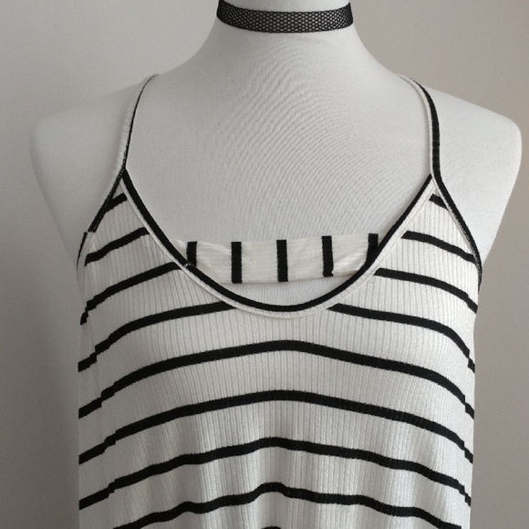 Plus Size Striped Tank Top - Picture 4 of 4