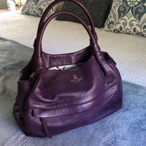 Kate spade purple pocketbook