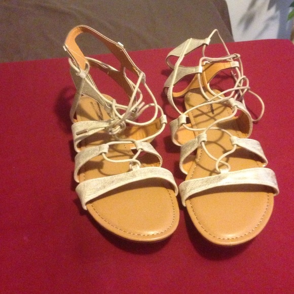 Lace up Roman Sandal