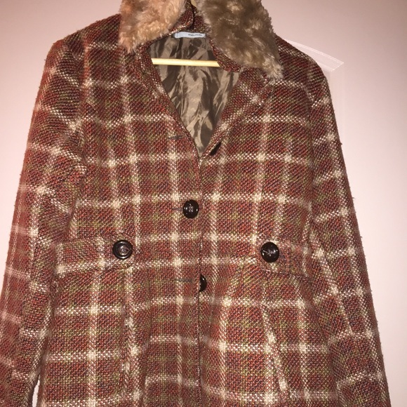 Plaid coat