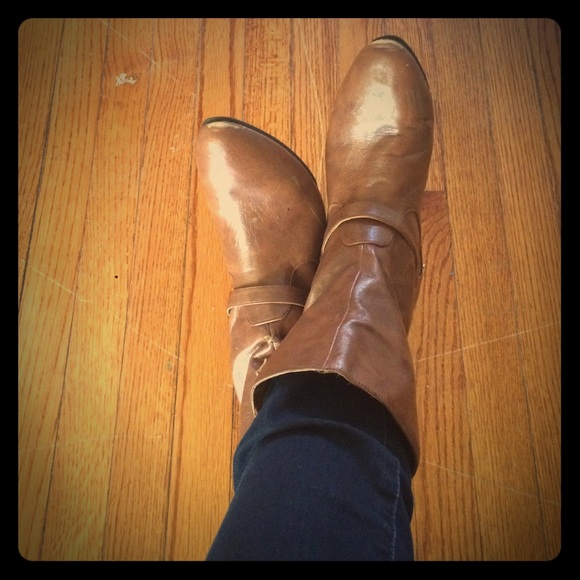 Brown boots