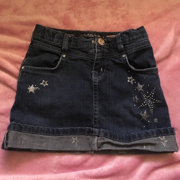 Super cute CP jean skirt!