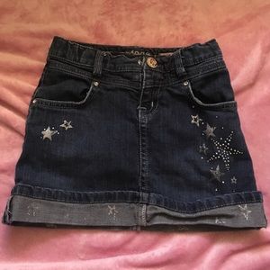 Super cute CP jean skirt!