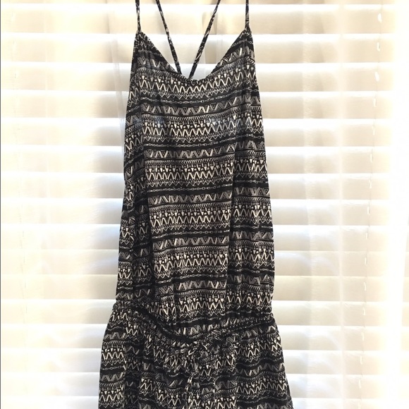 Black & White Tribal Romper