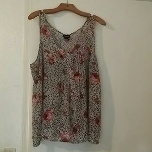 Sleeveless blouse