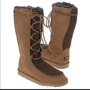 Lace up uggs