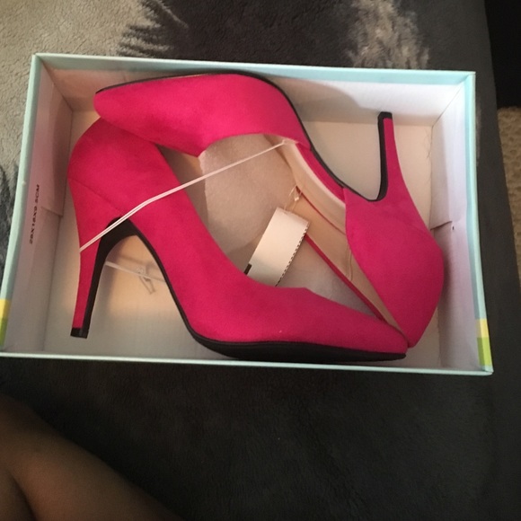 Brand new with tags hot pink heels