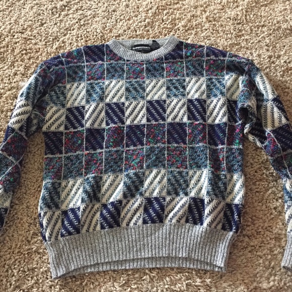 Patterned sweater