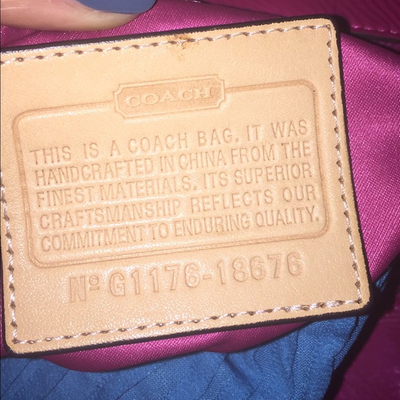 Authentic Coach Handbag - Picture 2 of 4