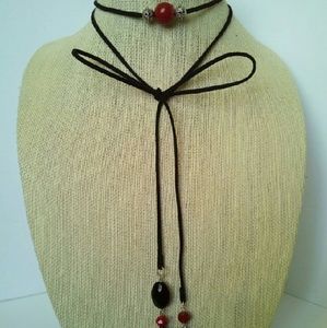 Red necklace
