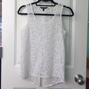 Lace tank
