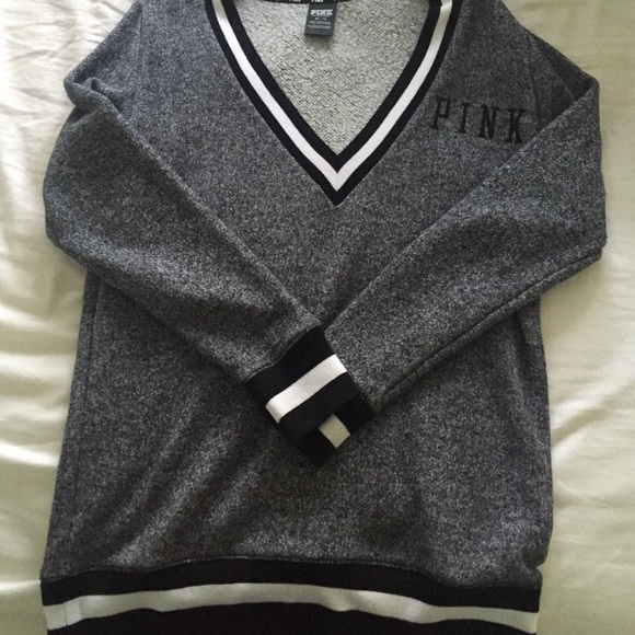 Victoria's Secret PINK striped sweatshirt