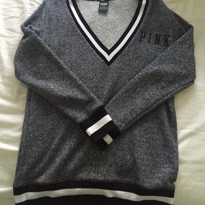 Victoria's Secret PINK striped sweatshirt